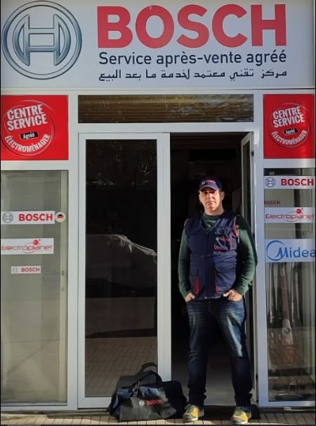 Centre service après-vente agréé Bosch AZ Électro Services à Tabriquet, Salé